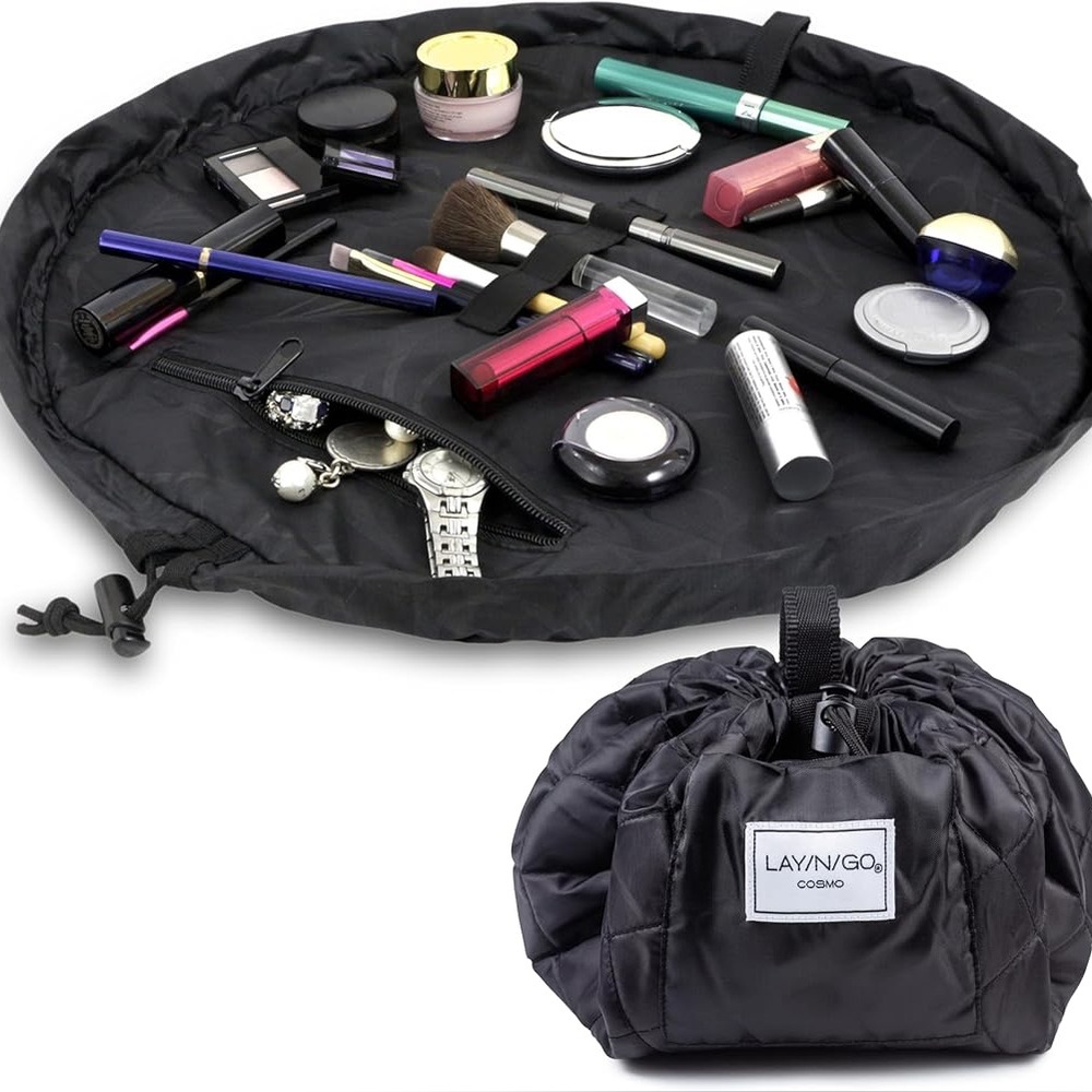 LAY/N/GO Cosmetic Bag in Black